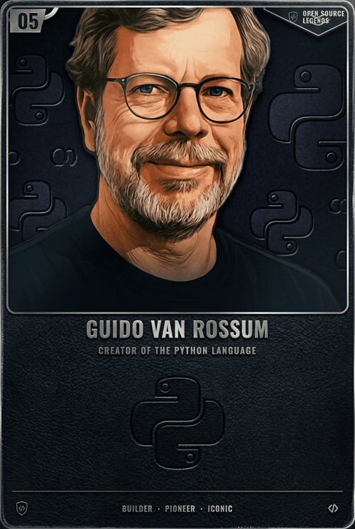 Guido van Rossum card front