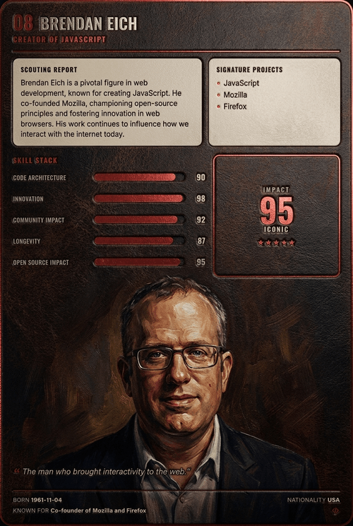 Brendan Eich card back