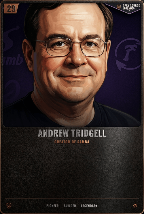 Andrew Tridgell card front