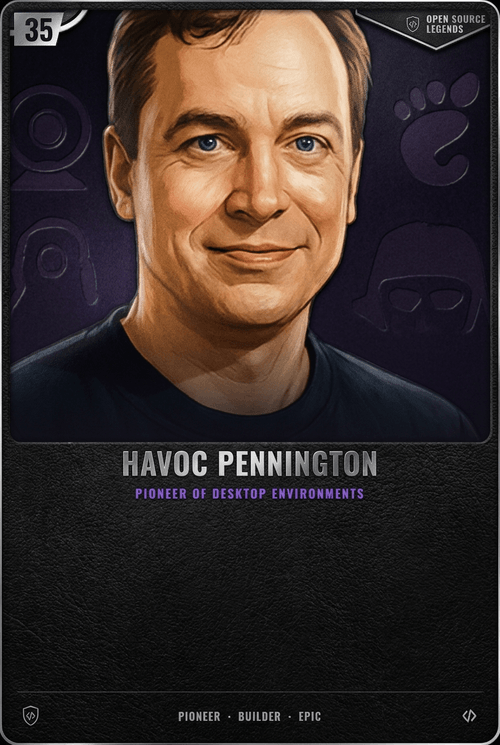 Havoc Pennington card front