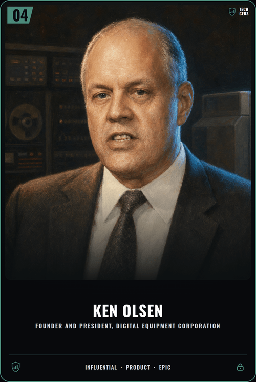 Ken Olsen card front