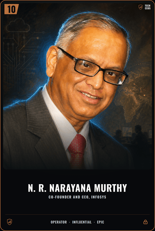 N. R. Narayana Murthy card front
