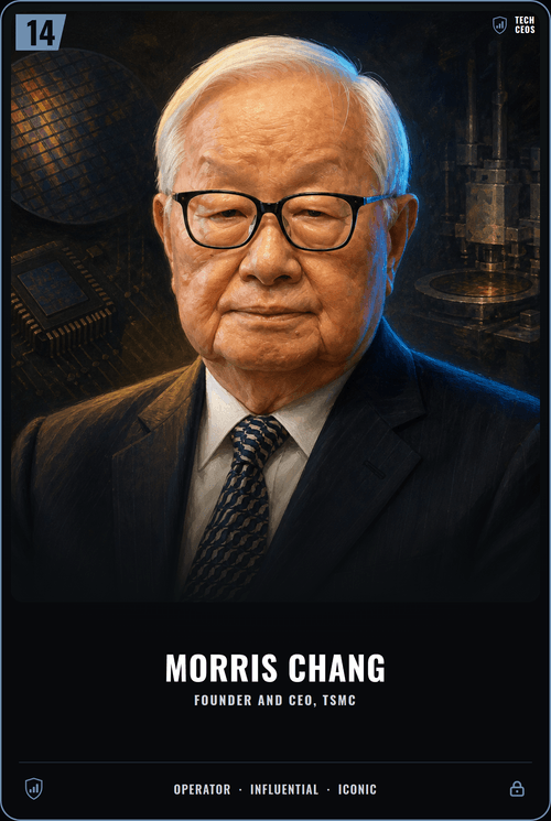 Morris Chang card front