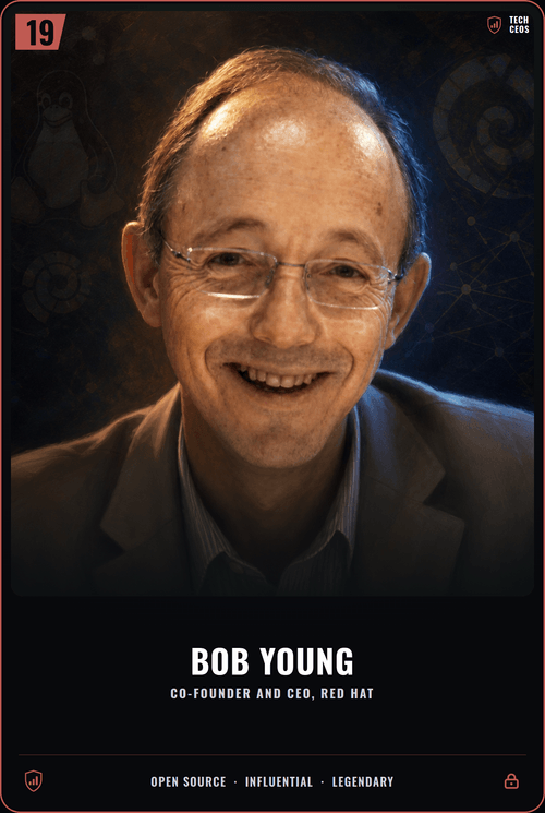 Bob Young card front