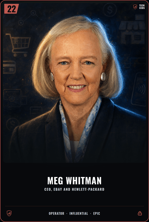 Meg Whitman card front