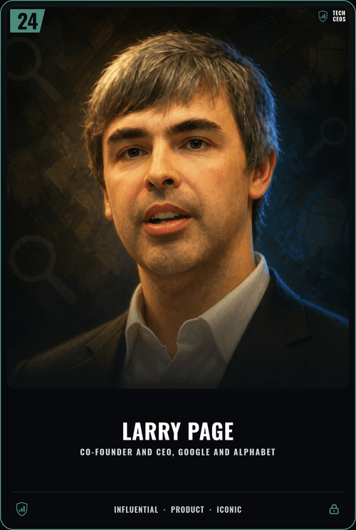 Larry Page card front