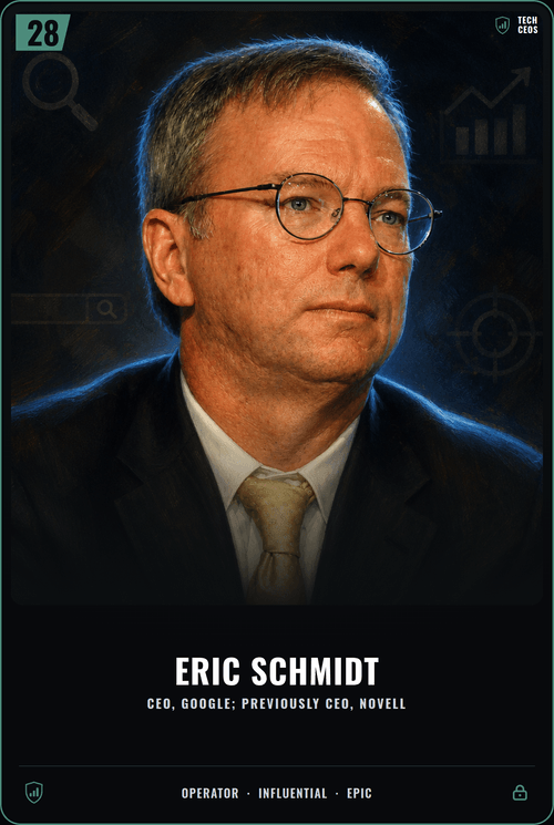Eric Schmidt card front