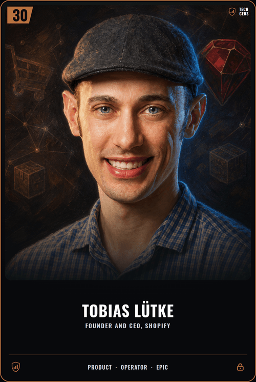 Tobias Lütke card front