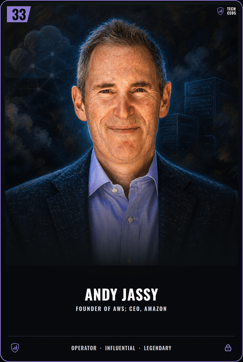 Andy Jassy card front