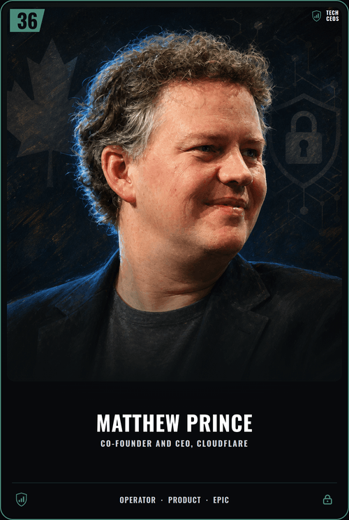 Matthew Prince card front