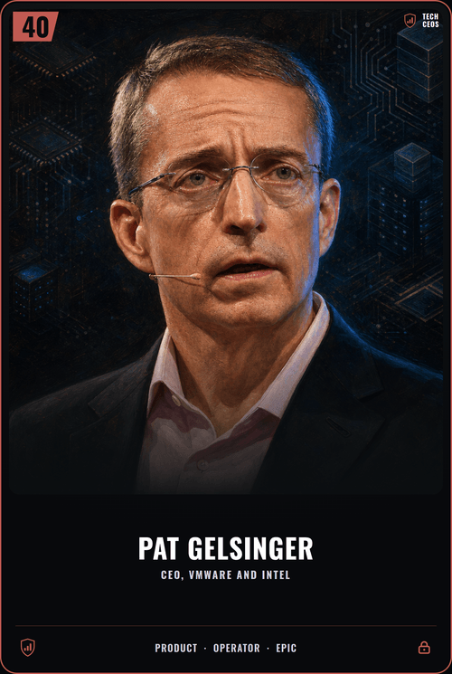 Pat Gelsinger card front
