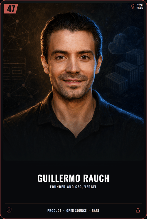 Guillermo Rauch card front