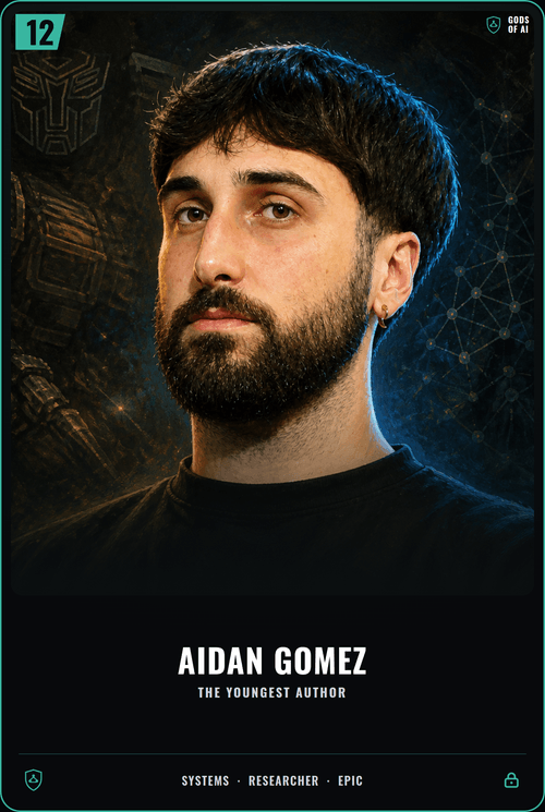 Aidan Gomez card front