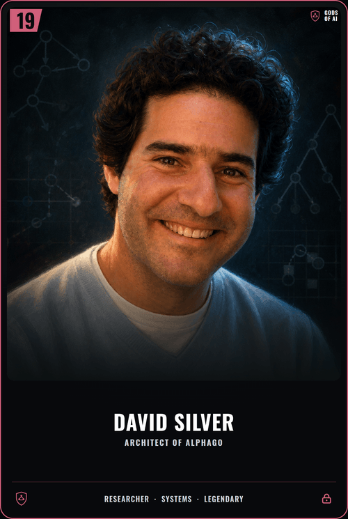 David Silver card front