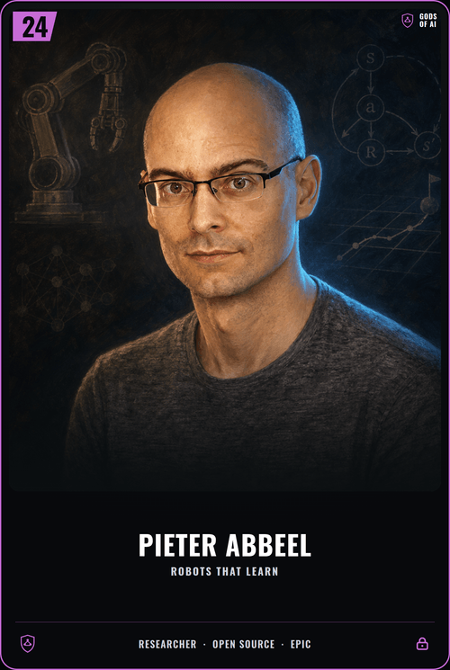 Pieter Abbeel card front
