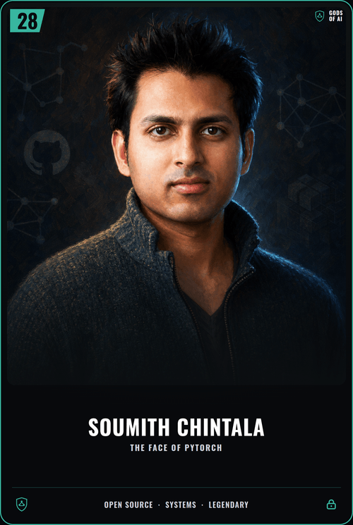 Soumith Chintala card front
