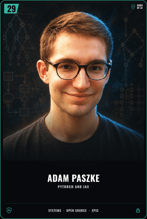 Adam Paszke card front