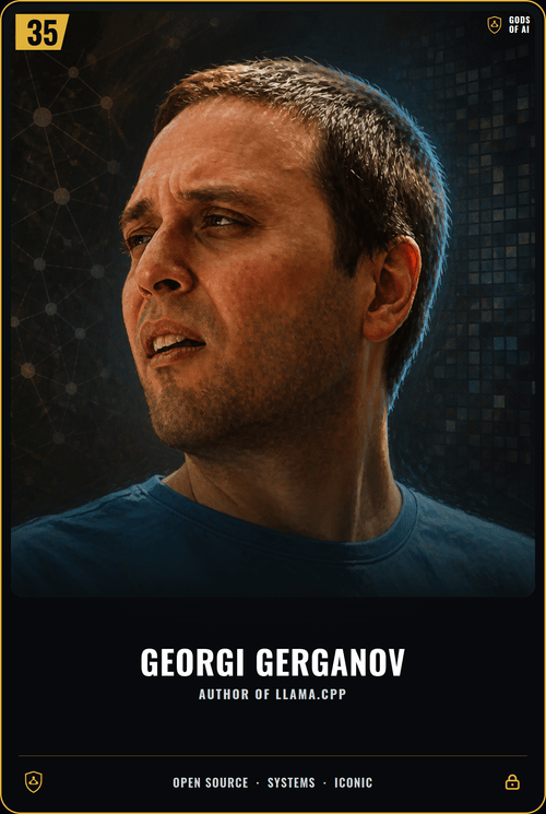 Georgi Gerganov card front