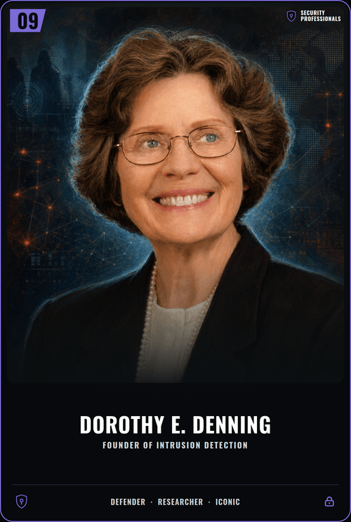 Dorothy E. Denning card front