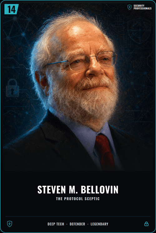 Steven M. Bellovin card front