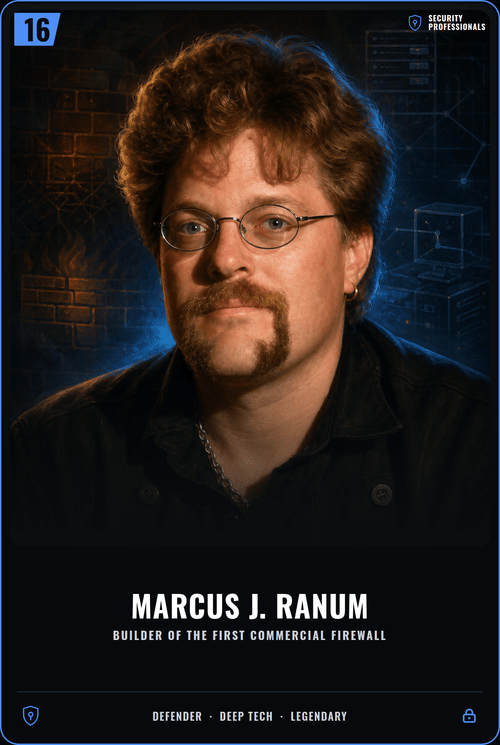 Marcus J. Ranum card front