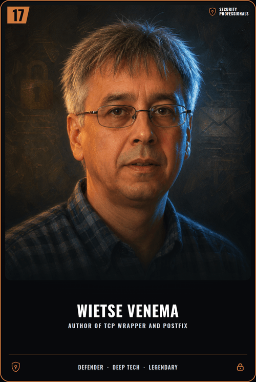 Wietse Venema card front