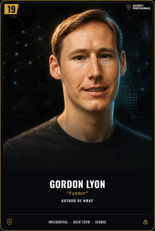 Gordon Lyon card front