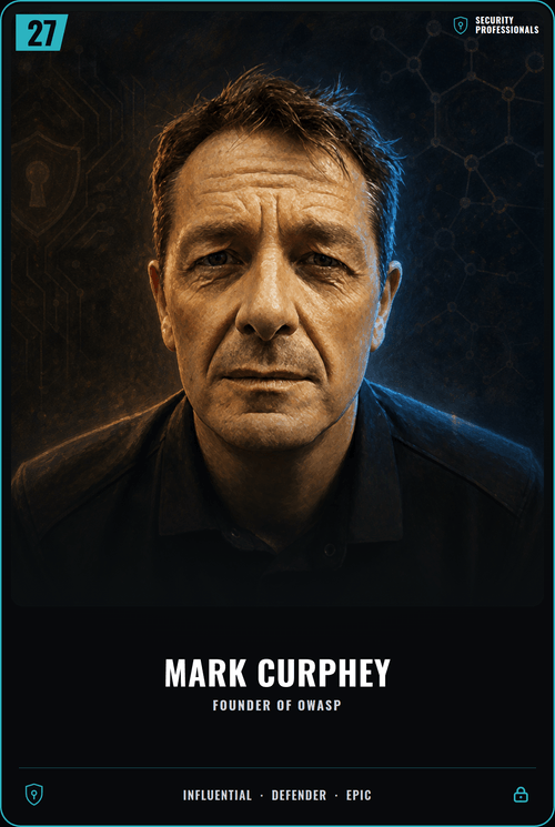 Mark Curphey card front