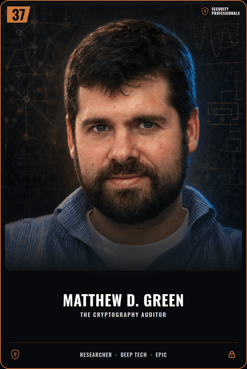 Matthew D. Green card front