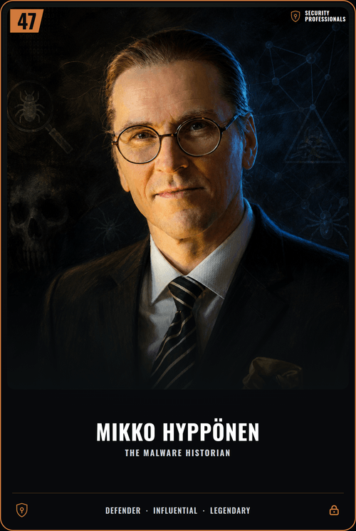 Mikko Hyppönen card front