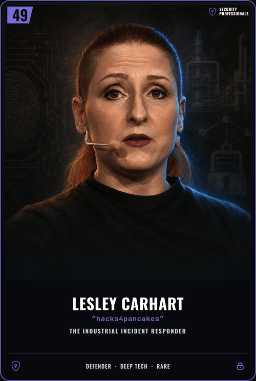 Lesley Carhart card front