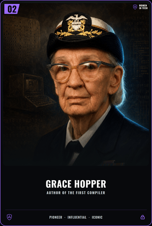 Grace Hopper card front
