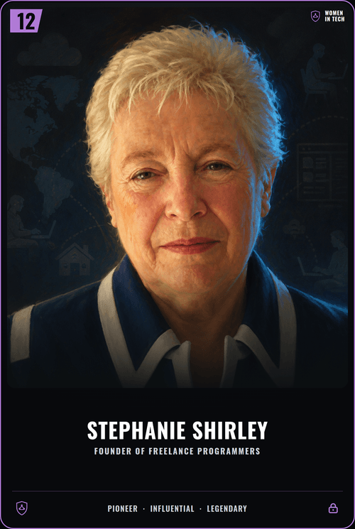 Stephanie Shirley card front
