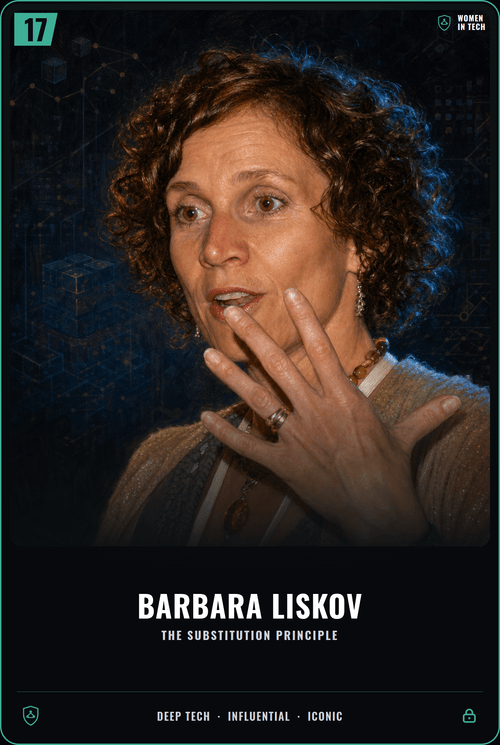 Barbara Liskov card front