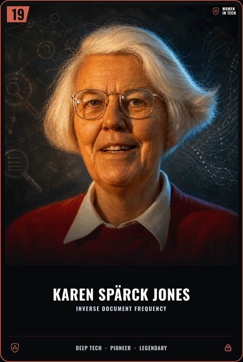 Karen Spärck Jones card front