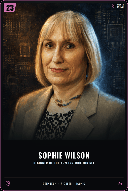 Sophie Wilson card front