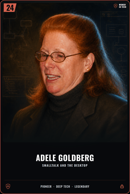 Adele Goldberg card front