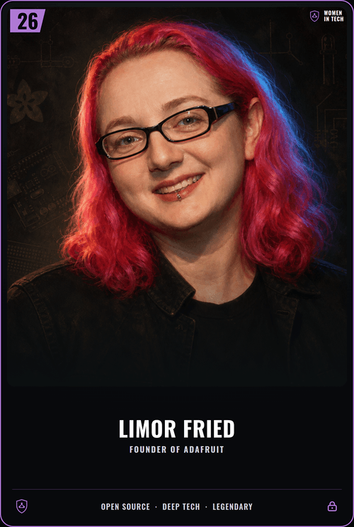 Limor Fried card front