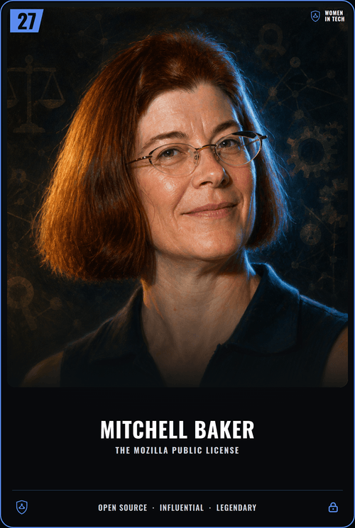 Mitchell Baker card front