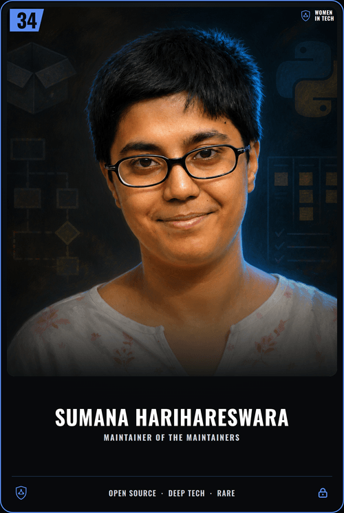 Sumana Harihareswara card front