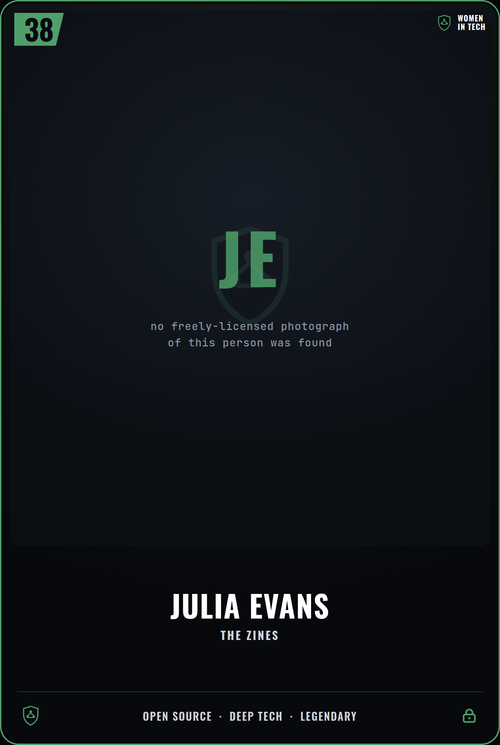 Julia Evans card front