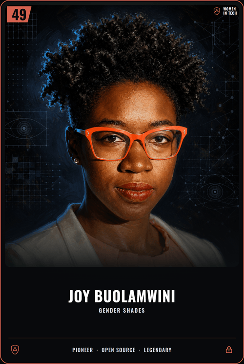 Joy Buolamwini card front