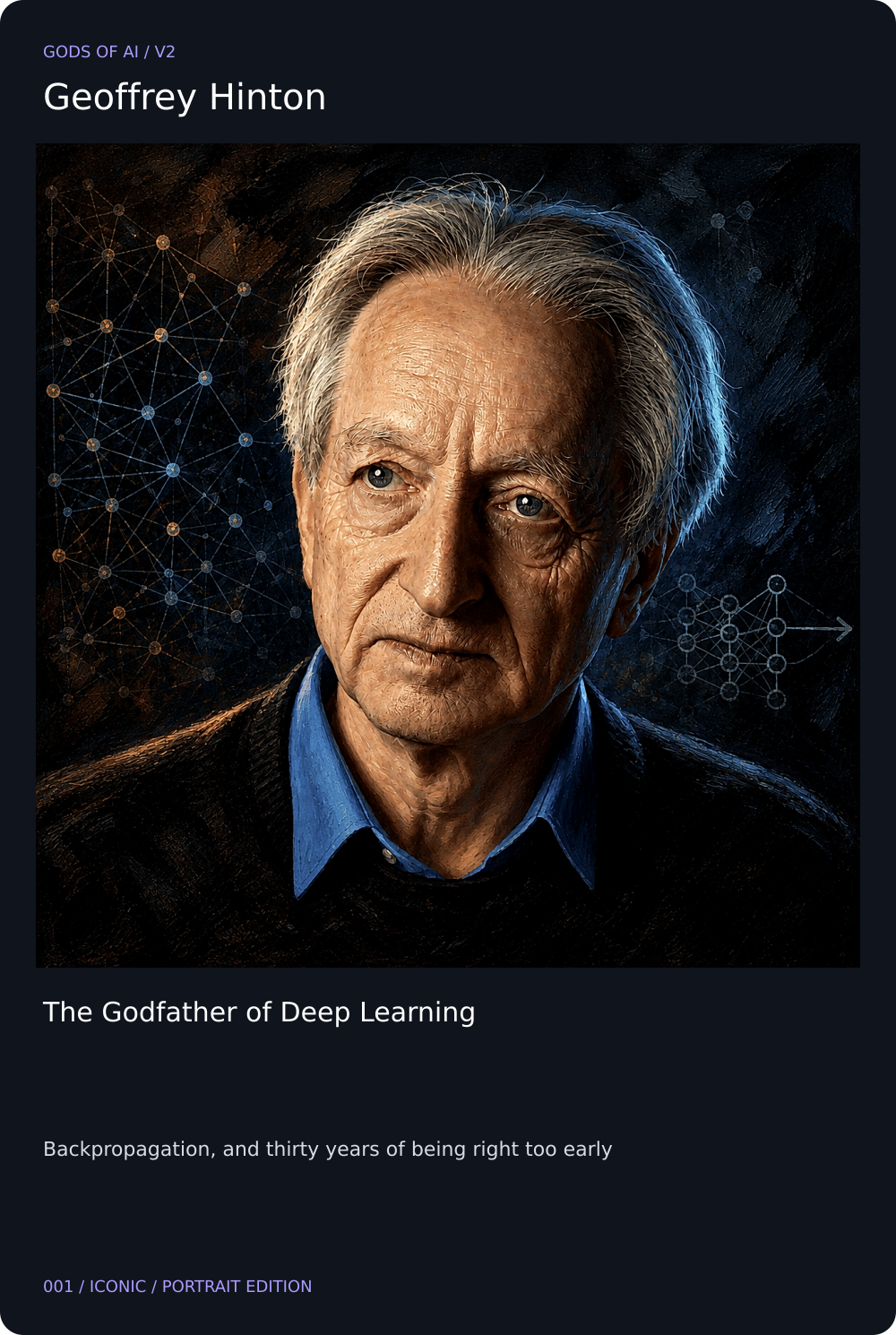 Geoffrey Hinton card front