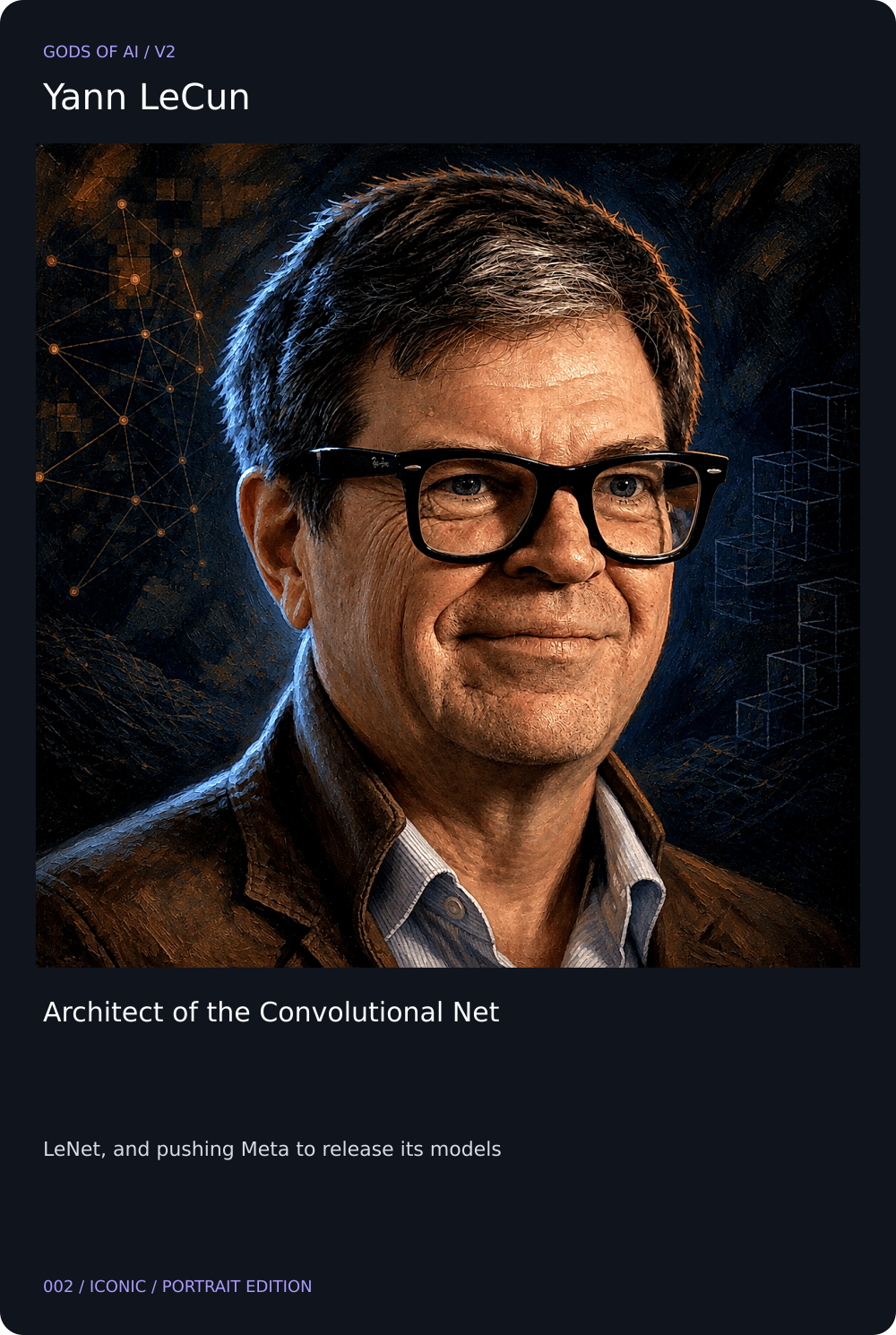 Yann LeCun card front