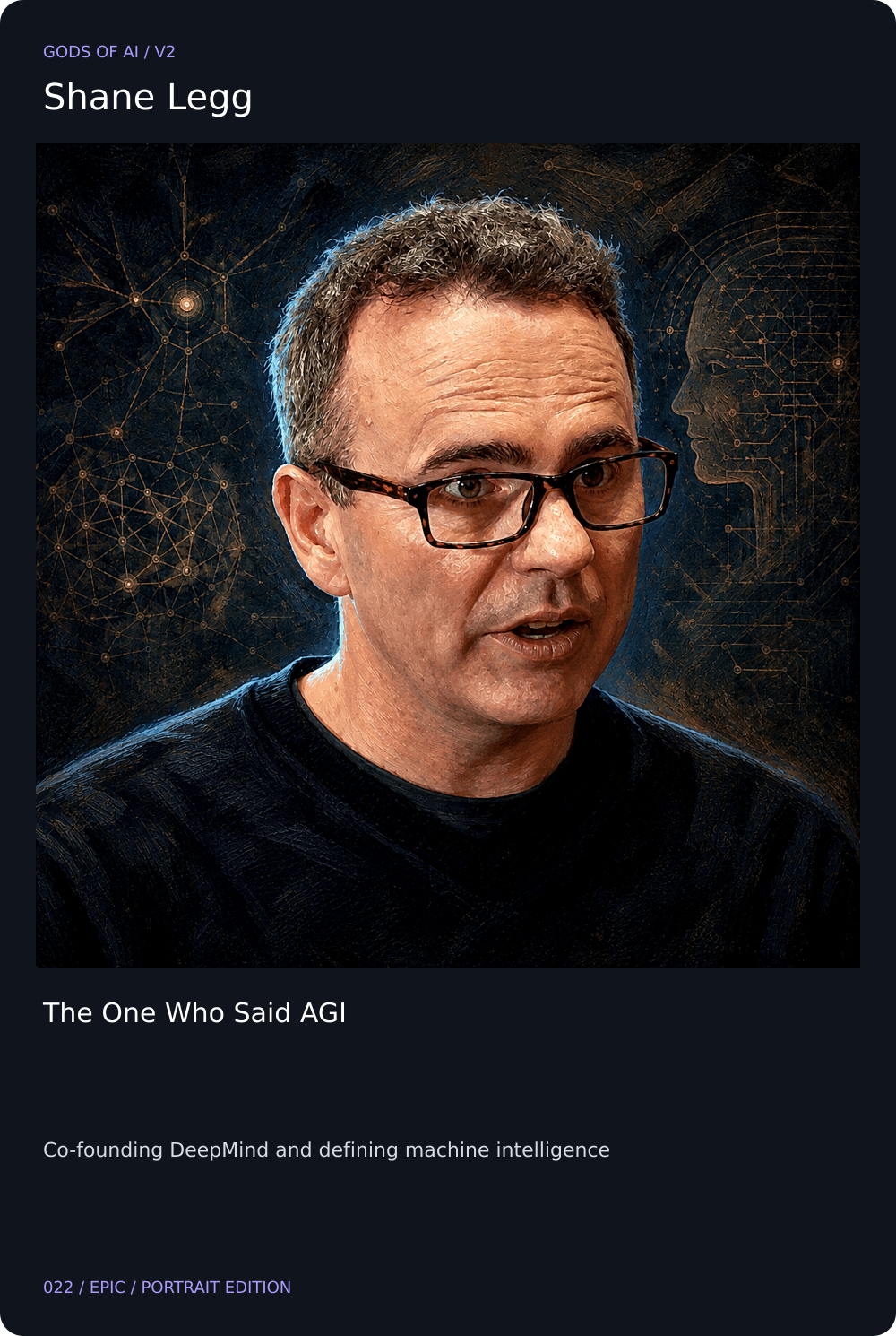 Shane Legg card front