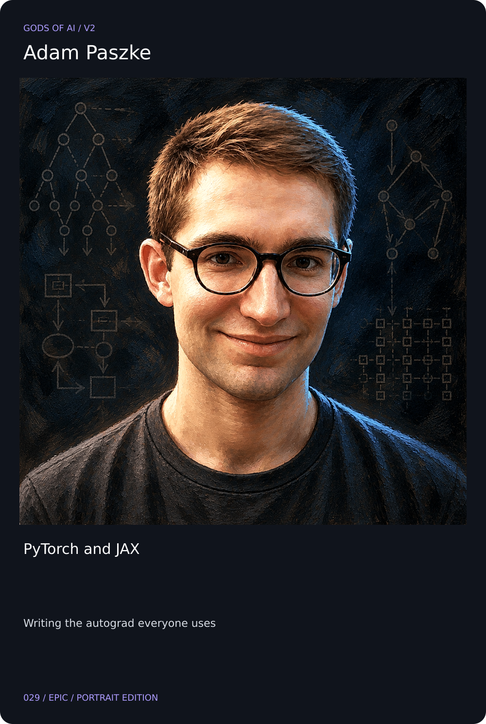 Adam Paszke card front