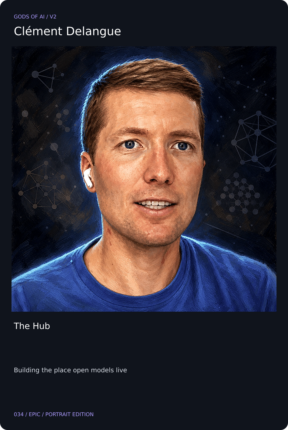 Clément Delangue card front