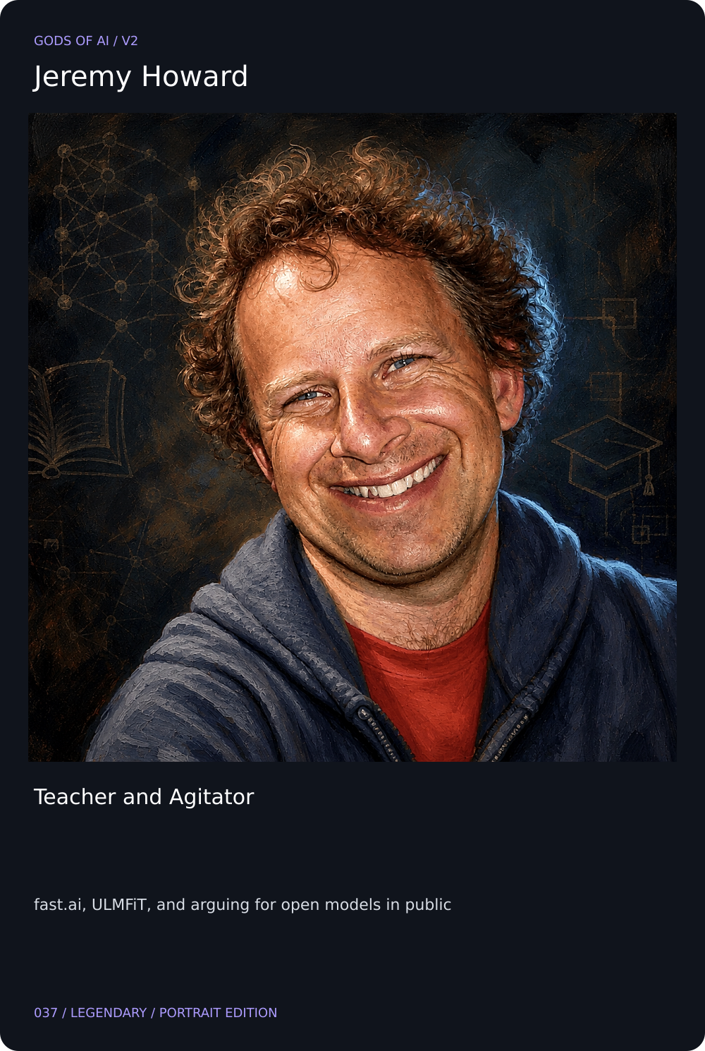 Jeremy Howard card front