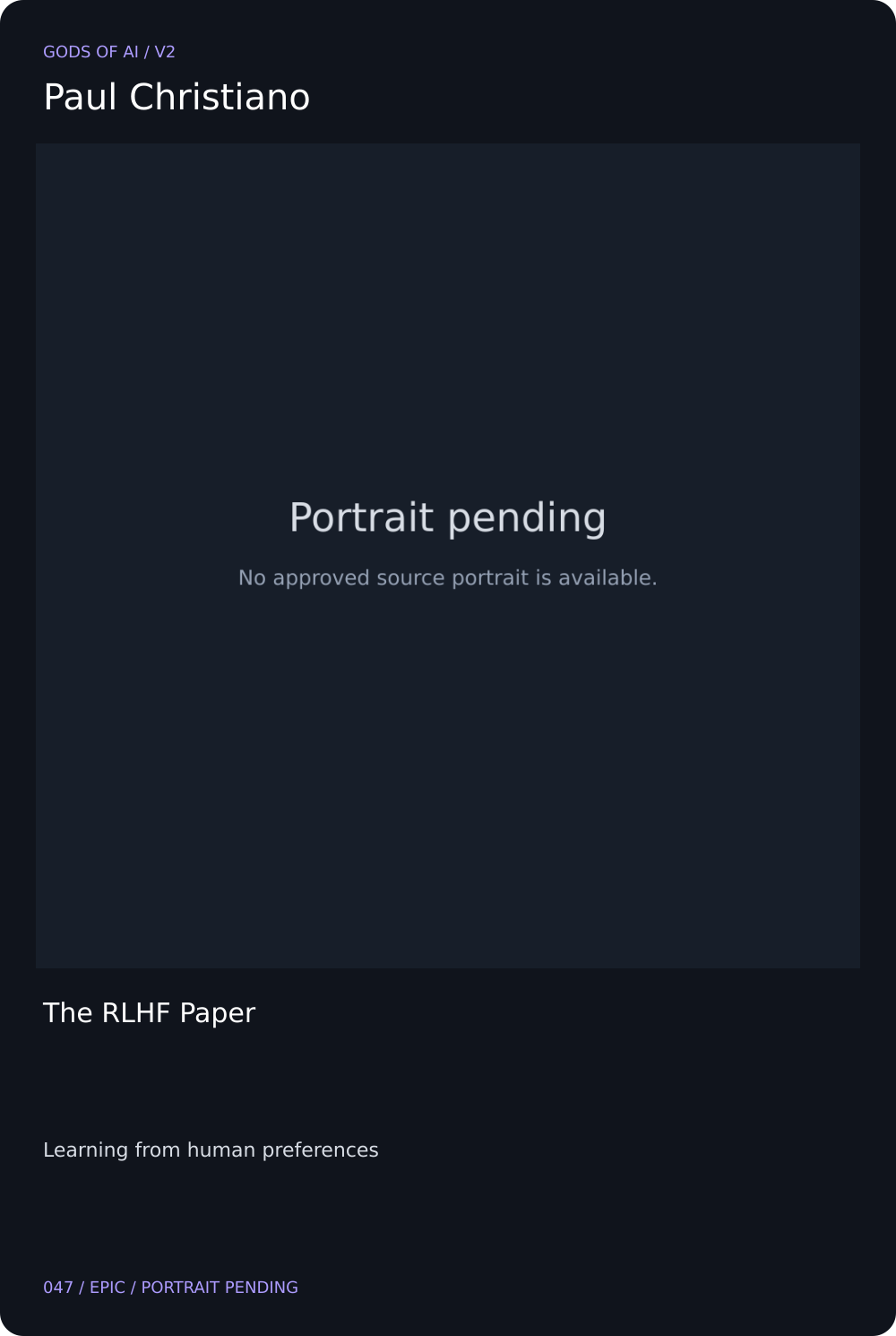 Paul Christiano card front
