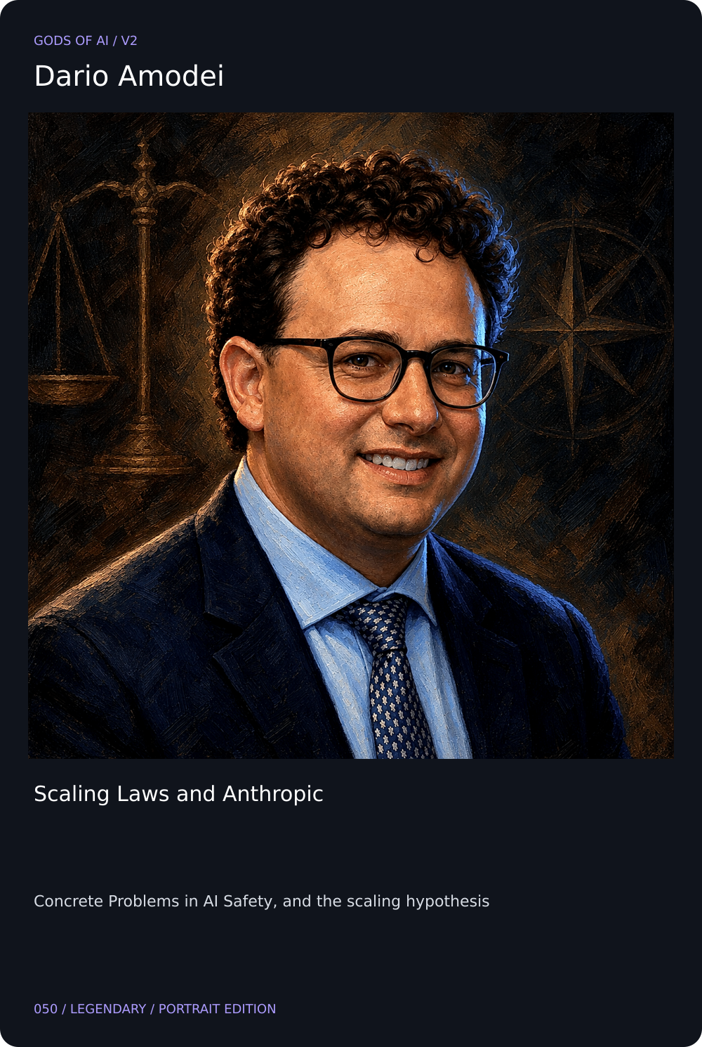 Dario Amodei card front